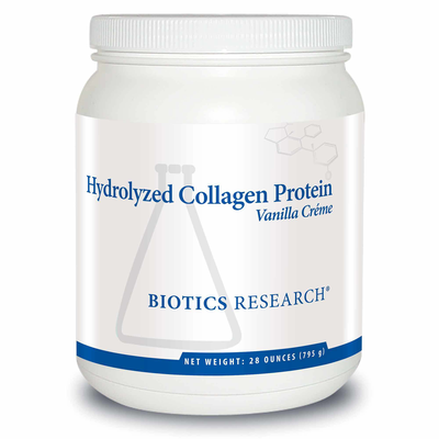 Hydrolyzed Collagen Protein - Vanilla Crème (Biotics Research)