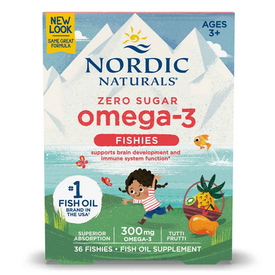 Zero Sugar Omega-3 Fishies (Nordic Naturals)