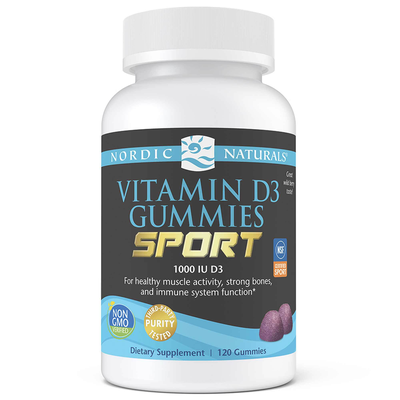 Vitamin D3 Gummies Sport (Nordic Naturals)