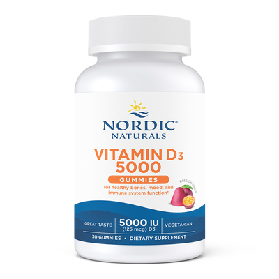 Vitamin D3 5000 Gummies (Nordic Naturals)