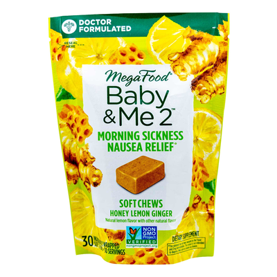 Baby & Me 2™ Morning Sickness Nausea Relief* Soft Chews (MegaFood)