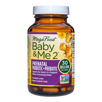 Baby & Me 2™ Prenatal Probiotic + Prebiotic (MegaFood)