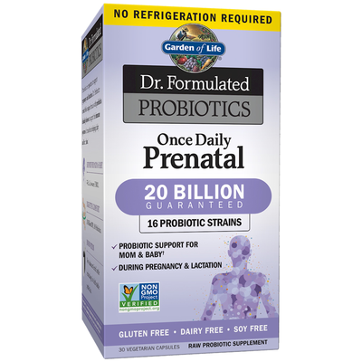 Dr. Formulated Probiotics Once Daily Prenatal Shelf Stable (Garden of Life)