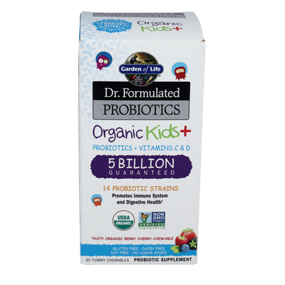 Dr. Formulated Probiotics Organic Kids+, Berry Cherry (Garden of Life)