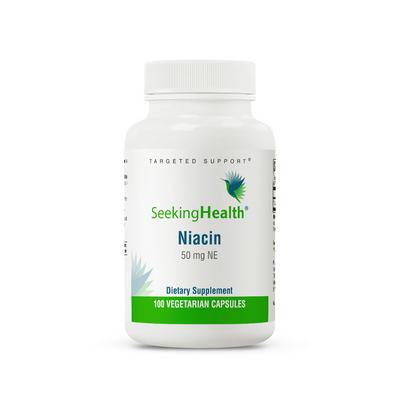 Niacin 50mg Capsules (Seeking Health)