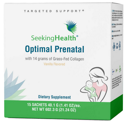 Optimal Prenatal with Collagen, Vanilla (Seeking Health)