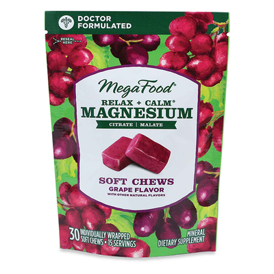 Relax + Calm Magnesium Soft Chews (MegaFood)