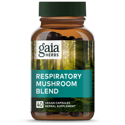 Respiratory Mushroom Blend Capsules (Gaia Herbs)