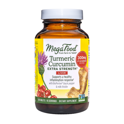 Turmeric Curcumin Extra Strength† - Liver (MegaFood)