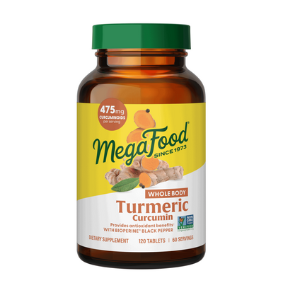 Turmeric Curcumin Extra Strength† - Whole Body (MegaFood)