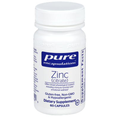 Zinc (Citrate) (Pure Encapsulations)